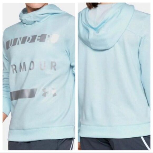 UNDER ARMOUR Pullover Fleece Hooded Sweatshirt - Picture 9 of 9